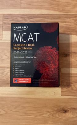 2021/2022 MCAT Kaplan