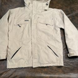 Cream Corduroy Morrow Snowboard Jacket Men’s Size L