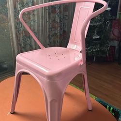 Metal Pink Chairs 