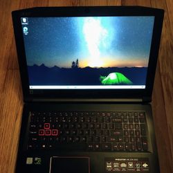 Acer 16 Inch Gaming Laptop Intel Core i7-7700HQ 16 GB RAM 256 GB SSD 1080P IPS 144Hz LCD Nvidia GTX 1060 6 GB GPU Webcam HDMI Wi-Fi Bluetooth Win 10 