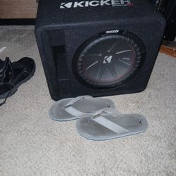 Kicker Comp R Base Speaker 