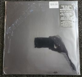 Metallica The Black Album LP