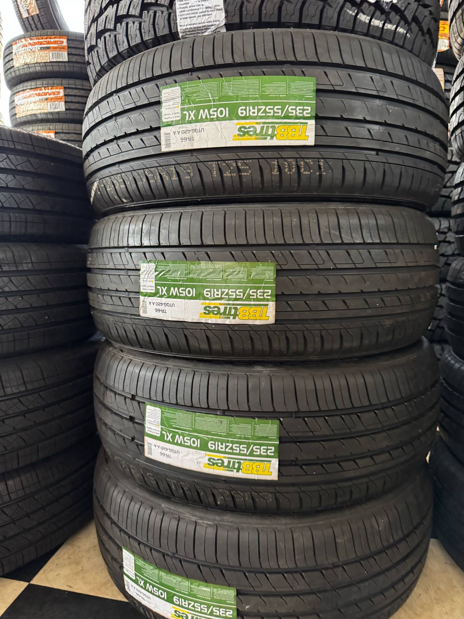 🔥📲235/55/R19 Vendo Llantas Nuevas Marca Tbb Tires