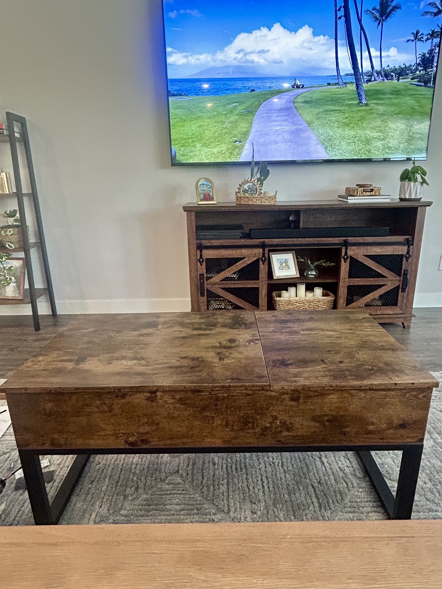 Coffee Table With Hidden Storage