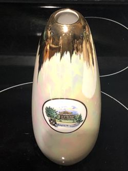 Antique Royal Bayreuth Bavaria Porcelain Painted Vase