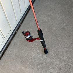 65” Rod /Reel Like New $10