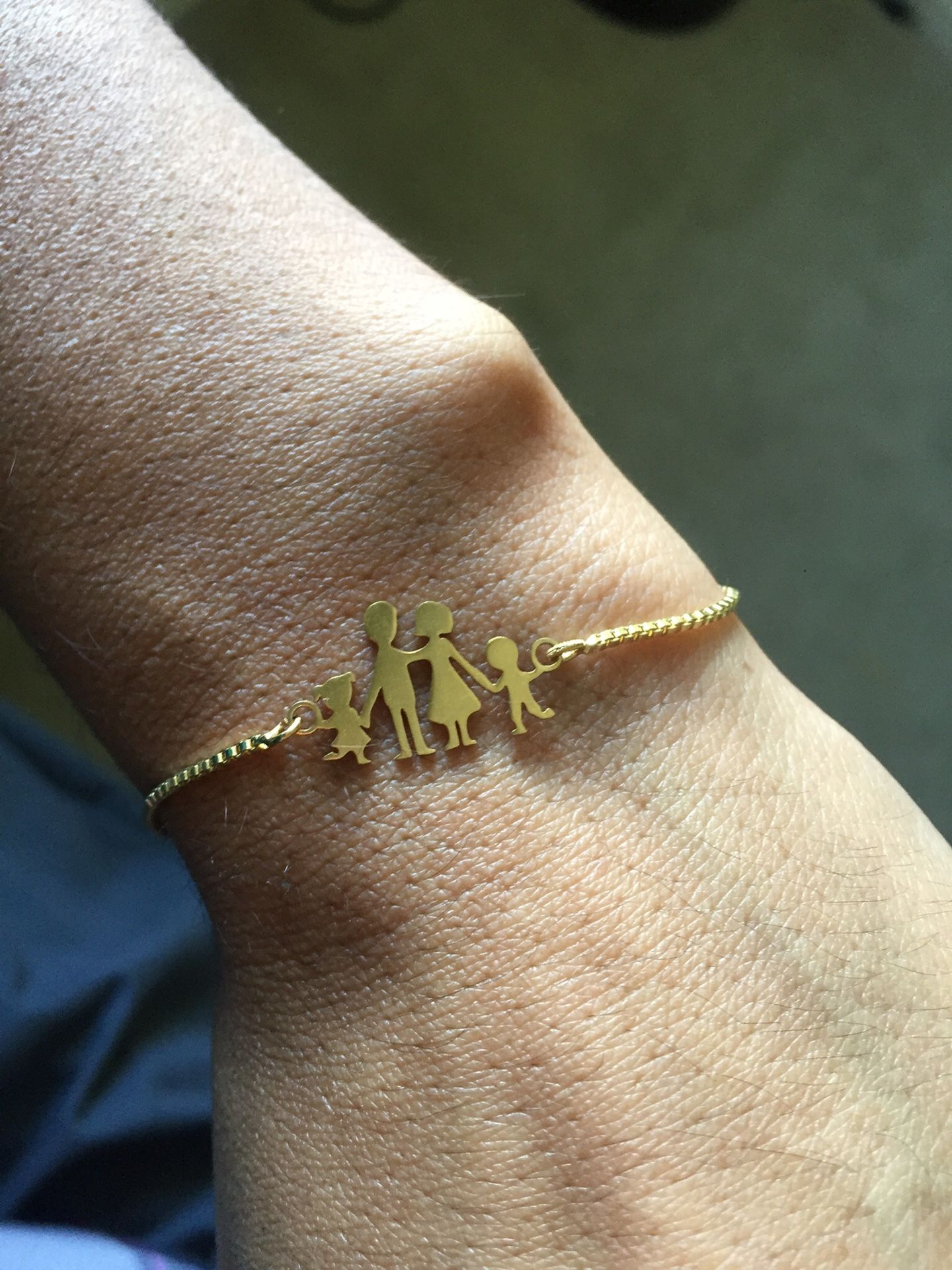 Family charm bracelet