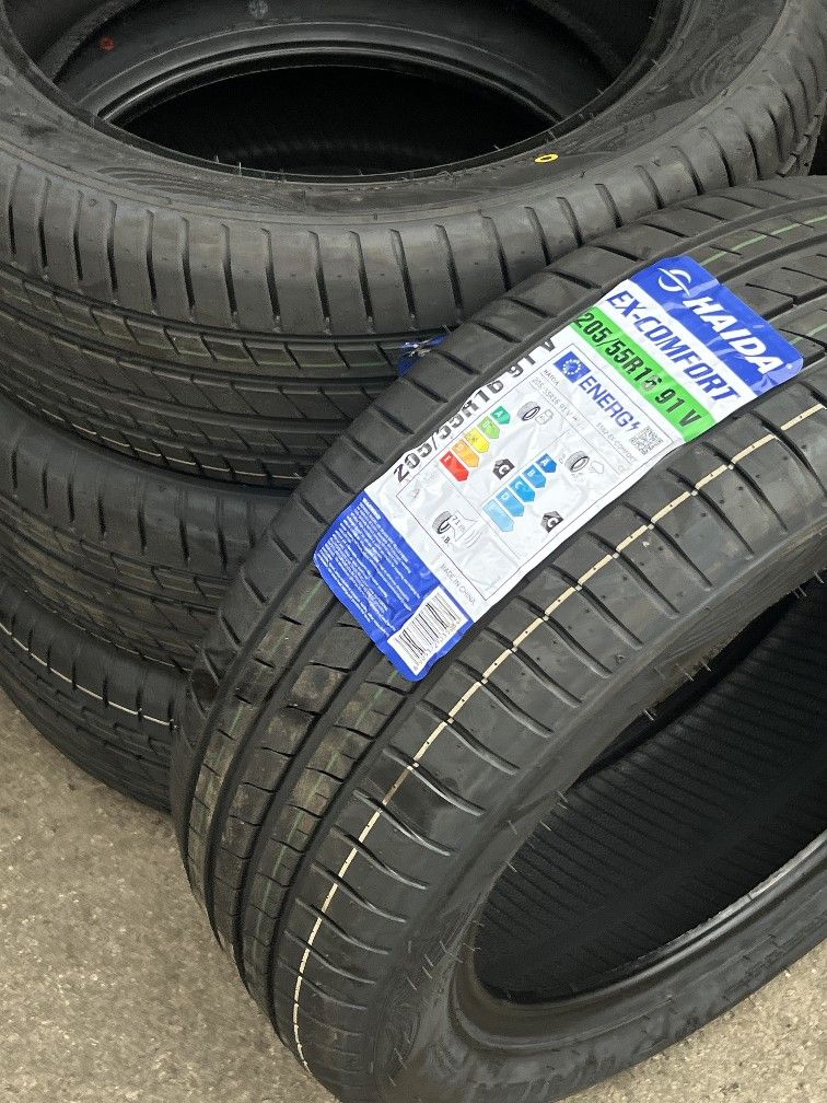205/55/16 Haida Ex Comfort Tires /set de llantas/Set of Tires
