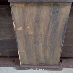 Antique Teak Wood Coffee Tablehm With Carving