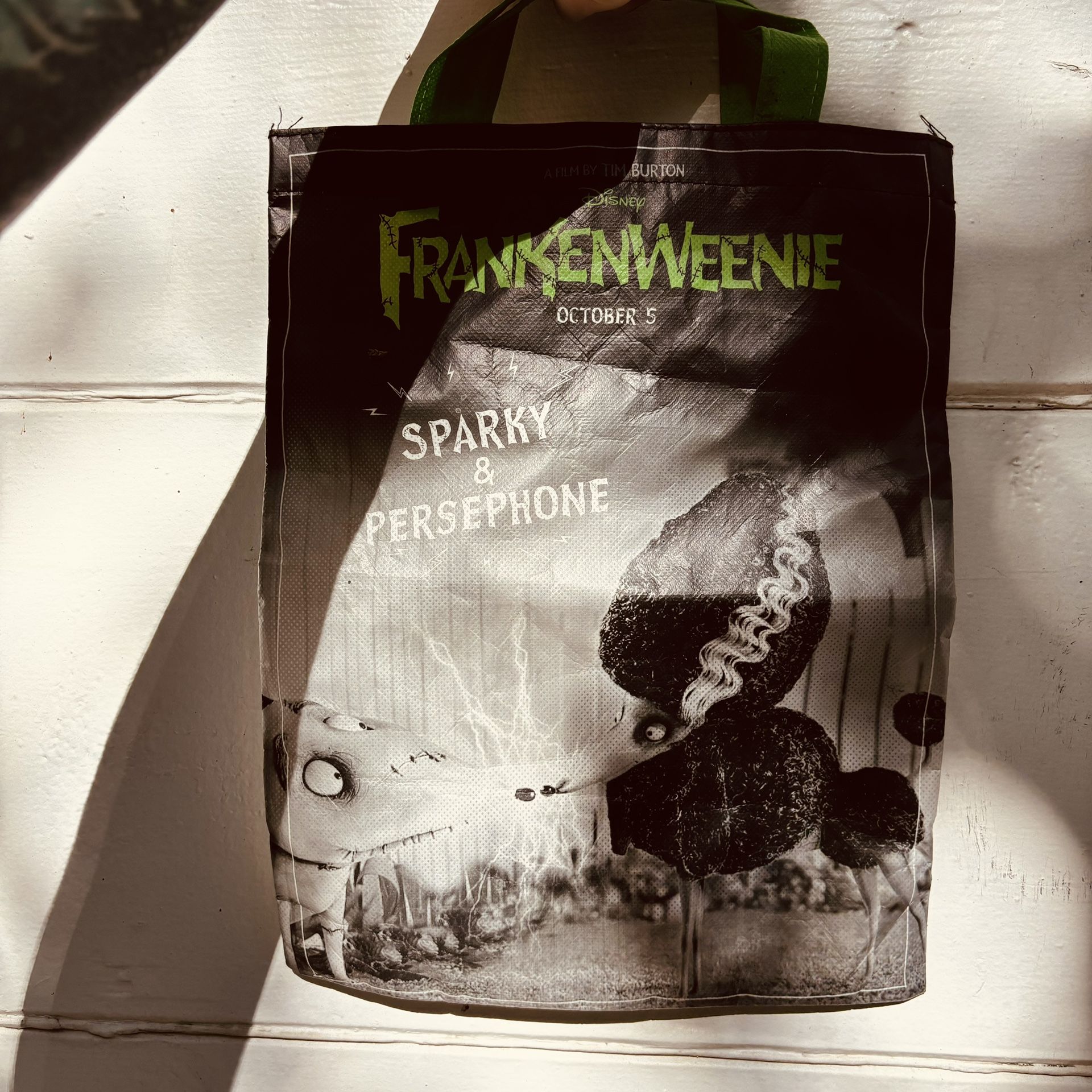 Limited Edition Subway Frankenweenie Tim Burton Bag