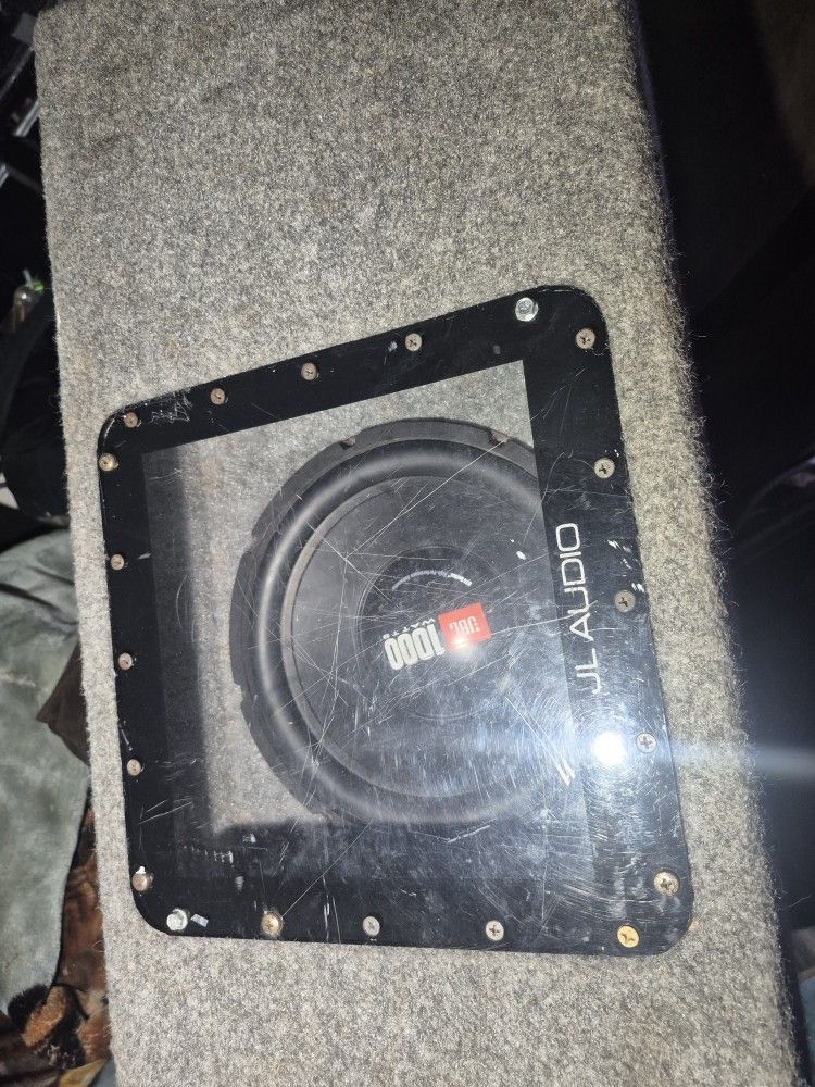 10" JL audio 1000 watt
