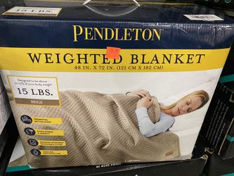 Pendleton 15lbs weighted blanket