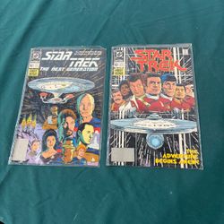 Star Trek DC Comics First Issue #1 Lot of 2