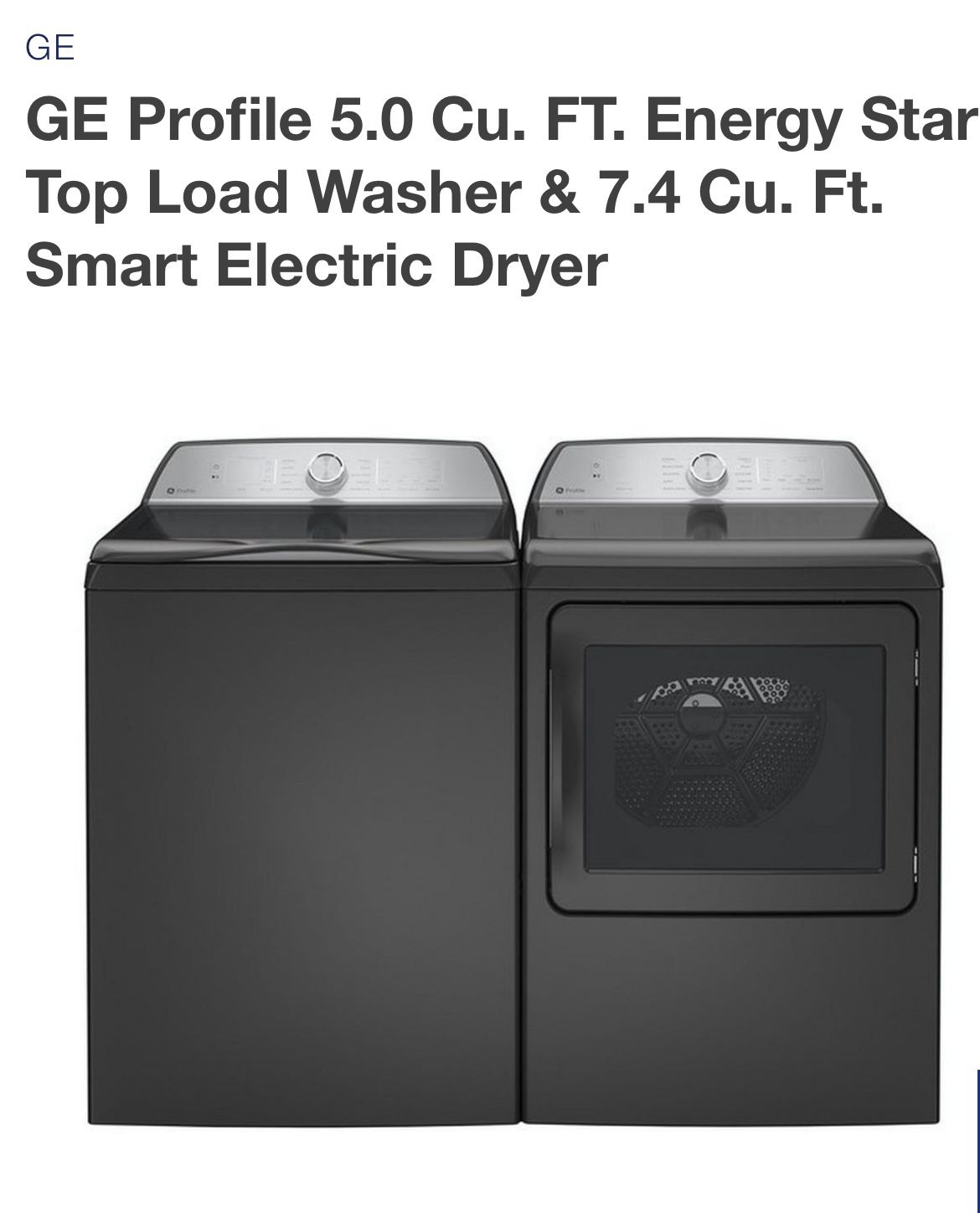 Washer An Dryer