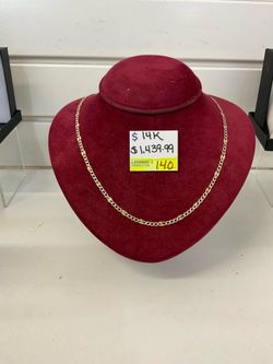 14k Figaro Necklace