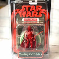 Star Wars Holiday Darth Vader Action Figure 2005