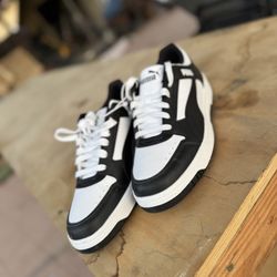 Black & White Puma Shoes