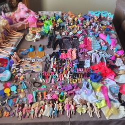 Mixed Lot Barbie Bratz LoL Polly LPS Trolls Animal Jam My Little Pony & More