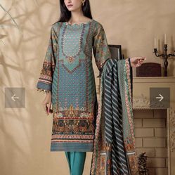 Bonanza Satrangi Shalwar Kameez Desi Wear Pakistani Indian Clothes Boutique Dress