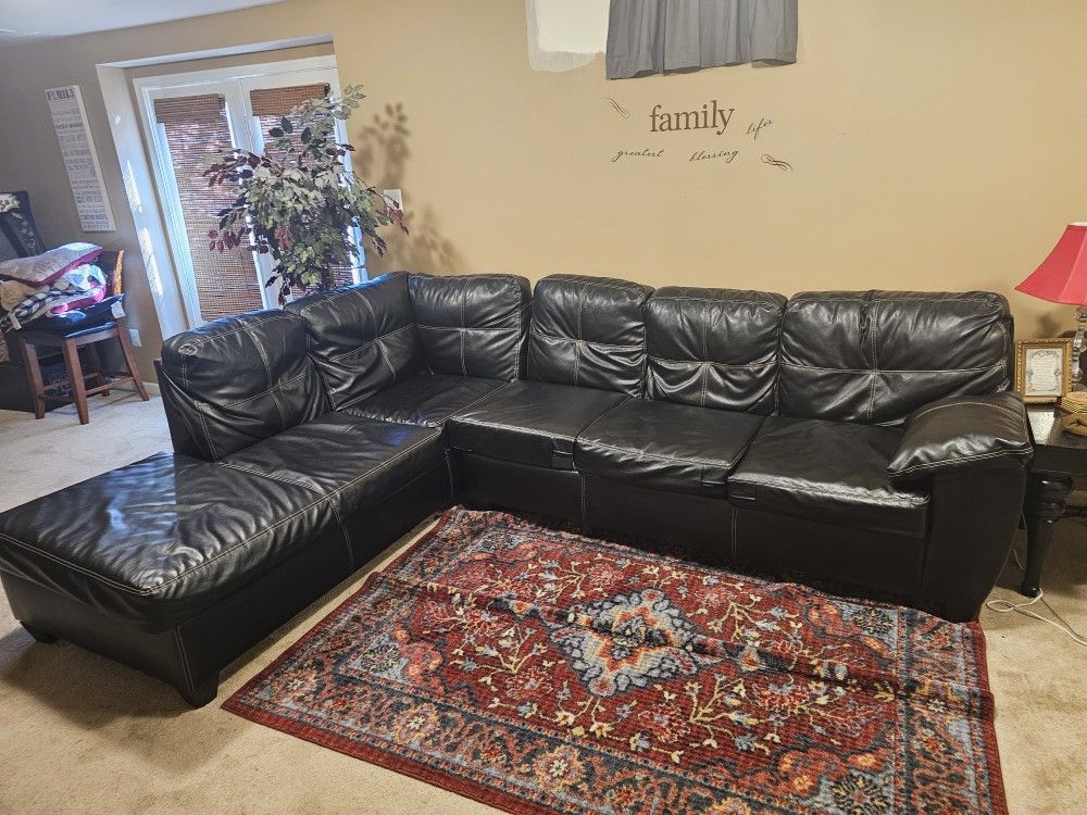 Leather Sectional Sofa