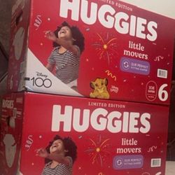 Huggies #6 $40 Each