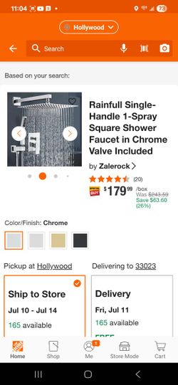 Brand New Shower Head In The Box 