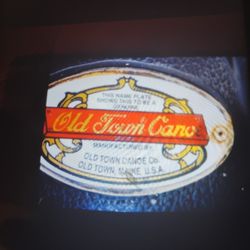 Old Town Canoe, Camper Model, Green And 