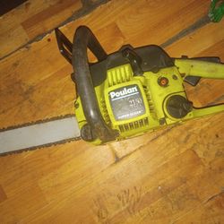 Poulan Chainsaw 