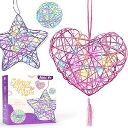 3D String Art Kit for Kids,Christmas Birthday Gifts for 8 9 10 11
