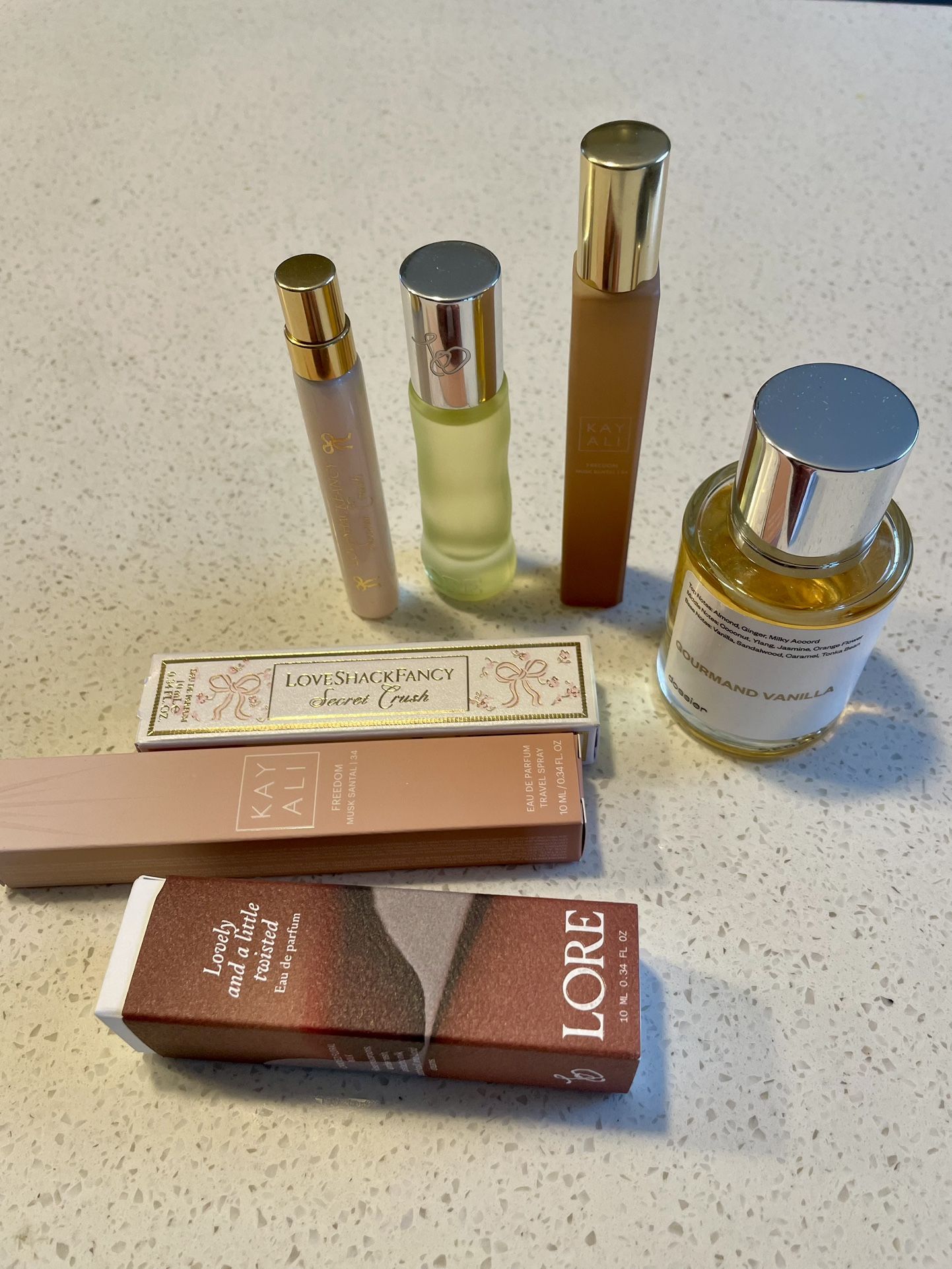 Set Of Four Perfumes