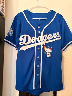LA Dodgers Hello Kitty Baseball Jersey