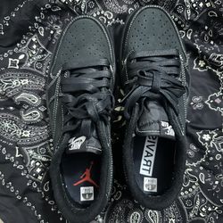 Travis Scott x Air Jordan 1 Retro Low OG SP ‘Black Phantom’