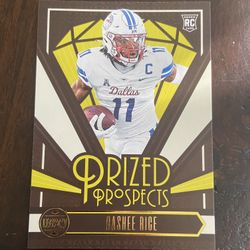 RASHEE RICE 2023 PANINI LEGACY PRIZED PROSPECTS