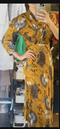 Dress Silk M Size New 