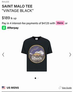 RHUDE SAINT MALO TEE