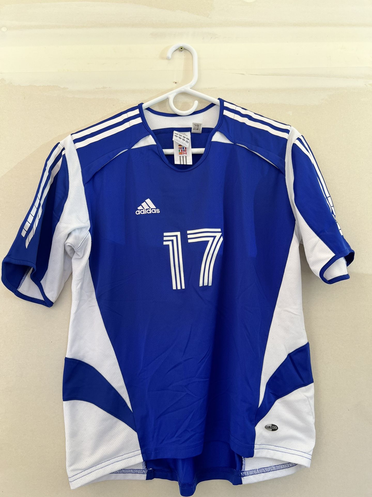 Adidas 17 Number Jersey Used