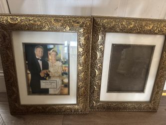 Beautiful gold picture frames
