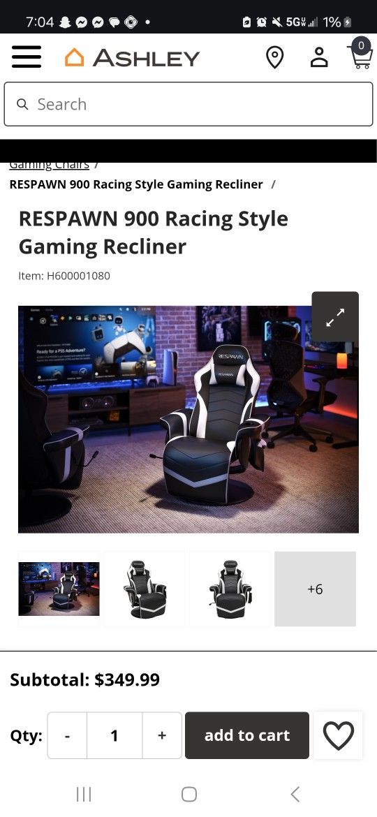 Respawn 900 Gaming Chair