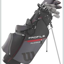 Wilson Men’s Profile Platinum Complete Golf Clubs