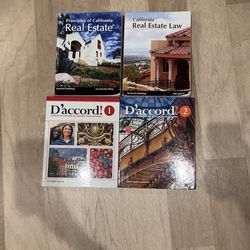 Books- Text Books- French and Real Estate