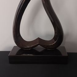 Marble Heart Art Sculpture
