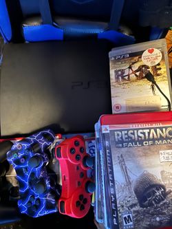 PS3 with games