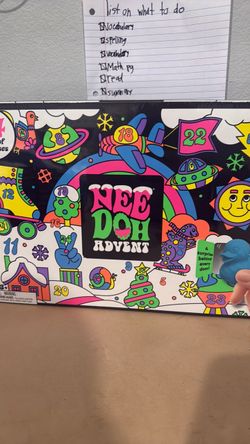 Needoh Christmas advent calendar