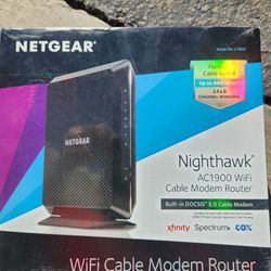 Nighthawk Wifi Cable Modem Router