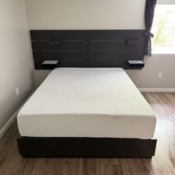 IKEA NORDLI Bed and Headboard