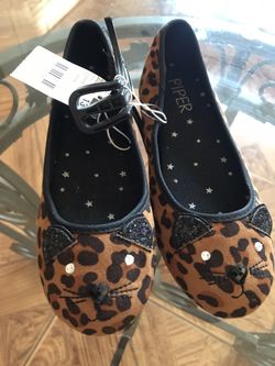Cute Leopard Print Slip On Shoes