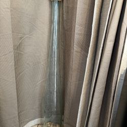 VIDRIOS SAN MIGUEL Authentic 100% Recycled Glass 31" Tall Floor Vase Bottle ~ Hand Made In Spain