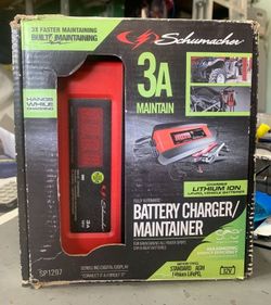 Schumacher Electric 3-in-1 Battery Charger/Maintainer