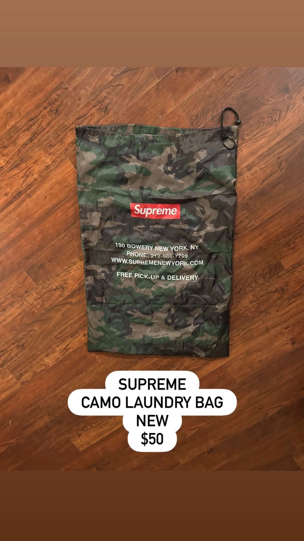 Supreme Laundry Bag New
