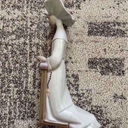RARE Lladro 5502 MEDITATION (White) in Mint condition